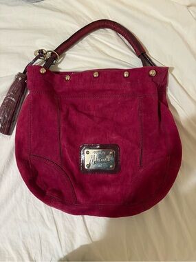 Guess by Marciano Suede Hobo Bag